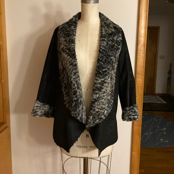 Carlos Falchi Jackets & Blazers - CHI by Carlos Falchi Faux Fur Coat